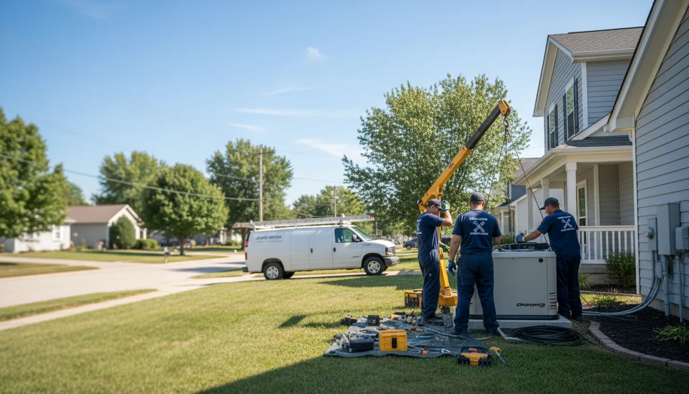 Generator Installation in Huntingburg, IN near me
